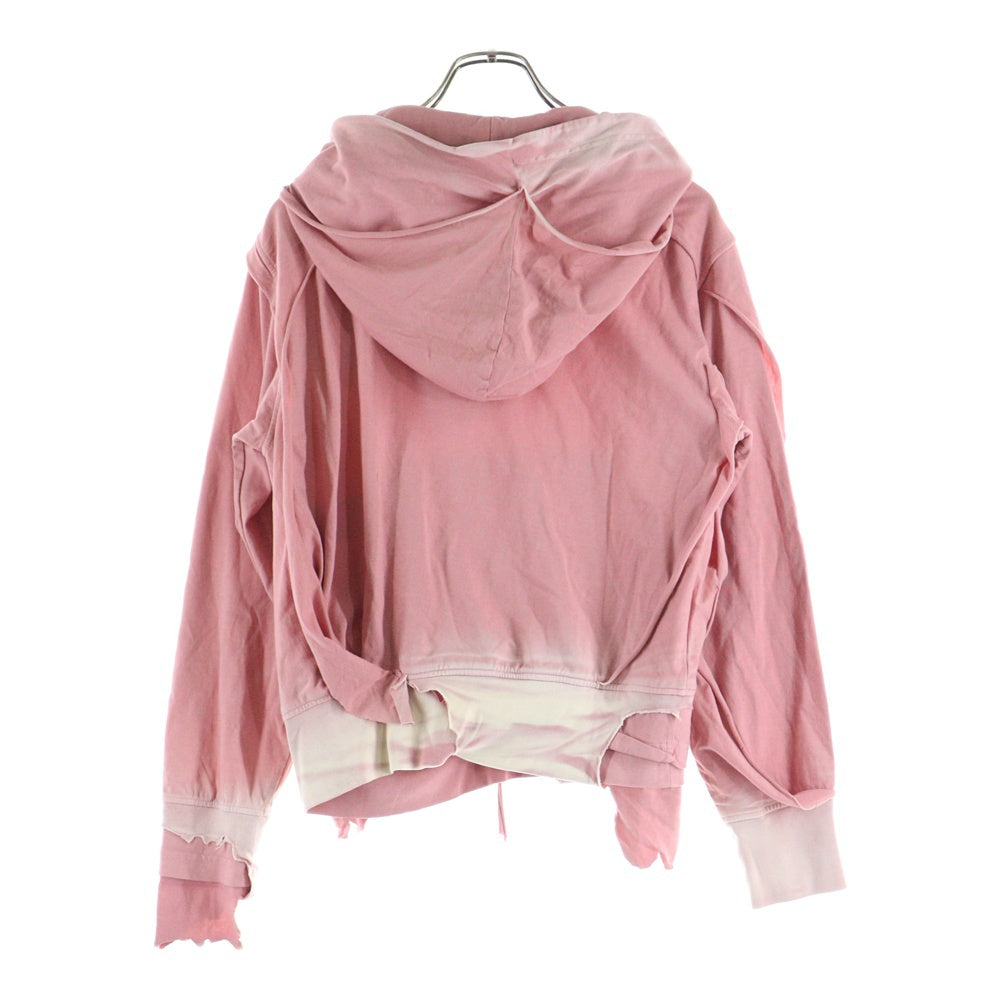 DIESEL(ディーゼル) F-MAITE Dワッペンロゴ ダメージ加工 レイヤード