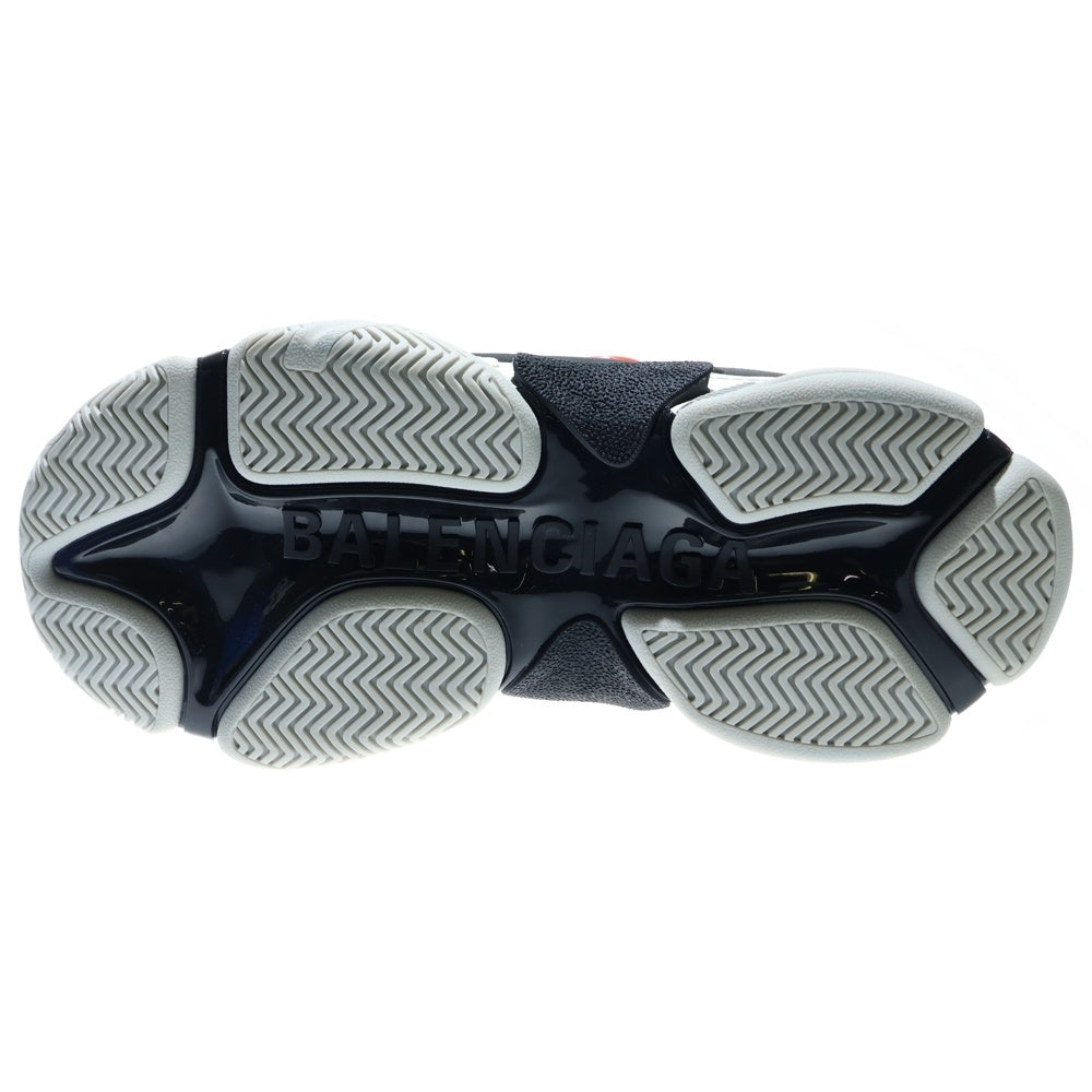BALENCIAGA(バレンシアガ) ×adidas Triple S アディダス トリプルエス レースアップ ローカットスニーカー ダッドシューズ ホワイト/ブラック 39/26cm 712764