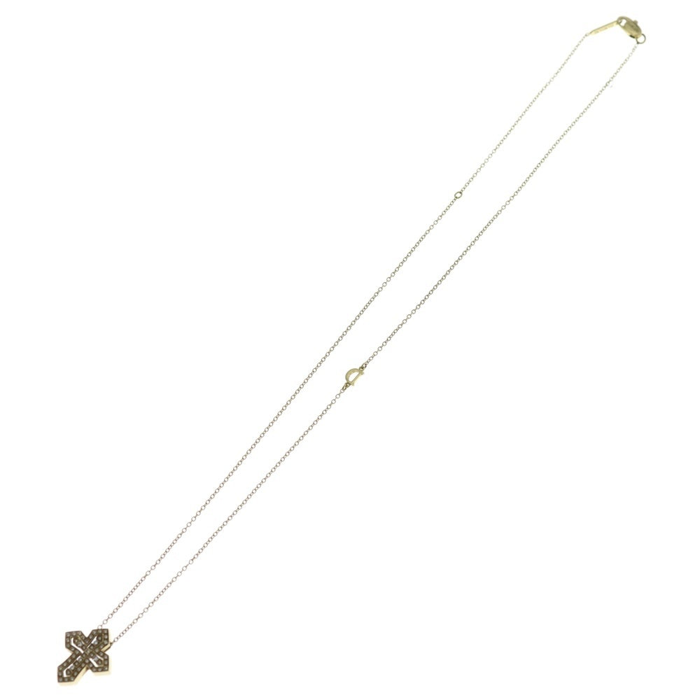 DAMIANI(ダミアーニ) ベルエポック クラウン S ネックレス ダイヤ イエローゴールド Au750 K18 YG ペンダント