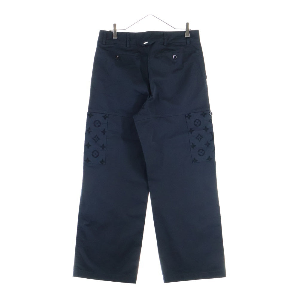 LOUIS VUITTON(ルイヴィトン) 24SS モノグラムワークウェア カーペンターワークパンツ ブラック RM241Q FUG HQD45W