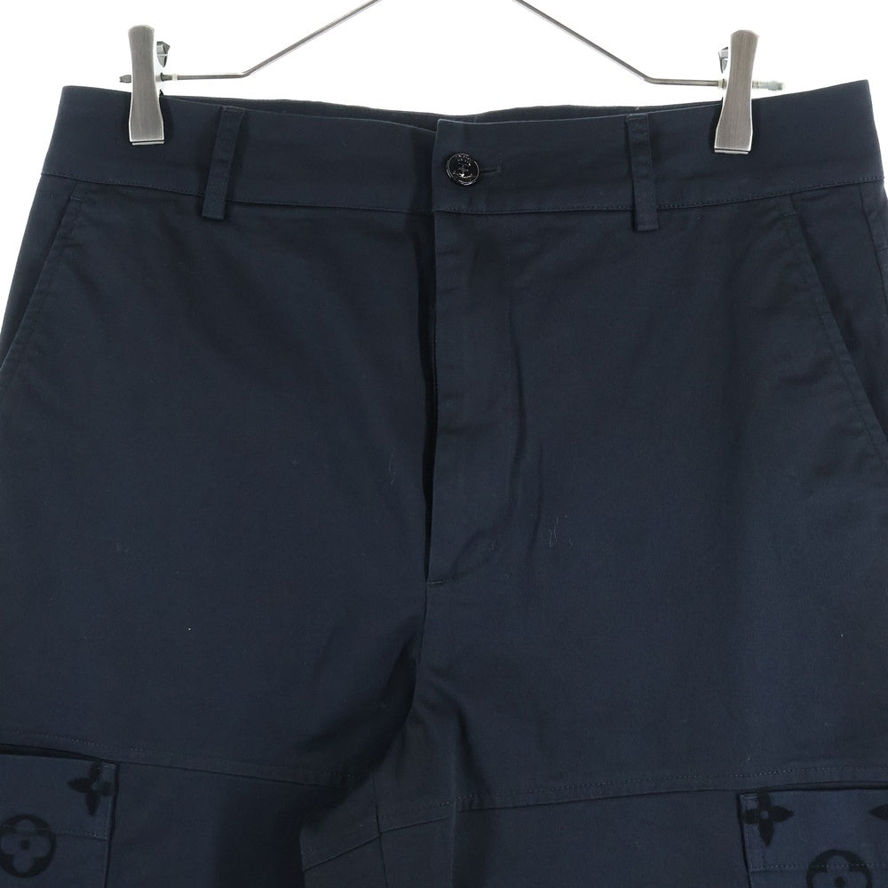 LOUIS VUITTON(ルイヴィトン) 24SS モノグラムワークウェア カーペンターワークパンツ ブラック RM241Q FUG HQD45W