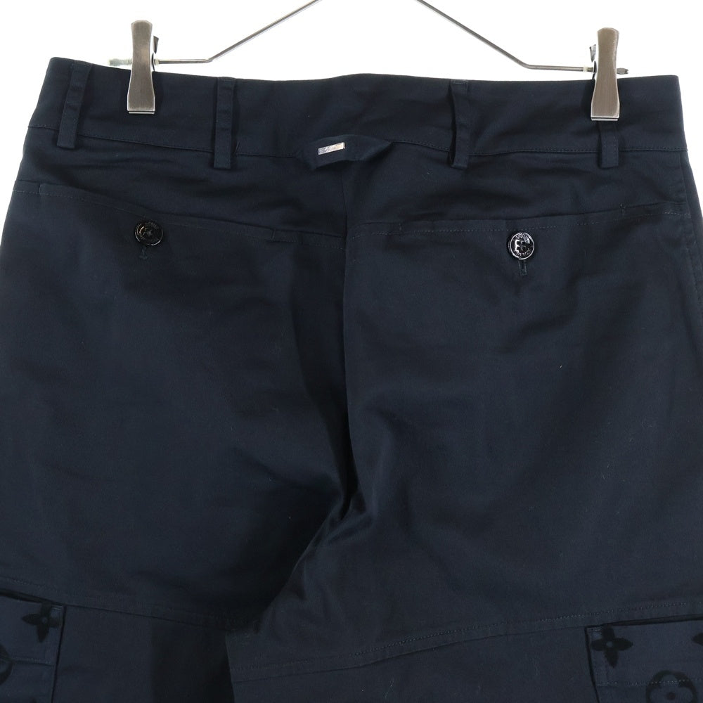 LOUIS VUITTON(ルイヴィトン) 24SS モノグラムワークウェア カーペンターワークパンツ ブラック RM241Q FUG HQD45W