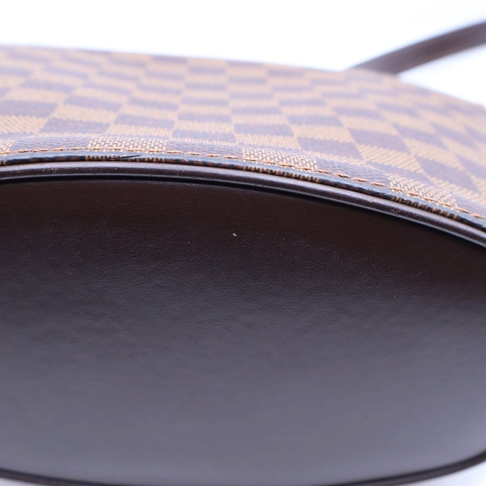 LOUIS VUITTON(ルイヴィトン) ダミエ ドルーオ ショルダーバッグ ブラウン PVCレザー N51290 ゴールド金具