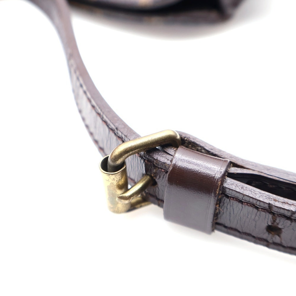 LOUIS VUITTON(ルイヴィトン) ダミエ ドルーオ ショルダーバッグ ブラウン PVCレザー N51290 ゴールド金具