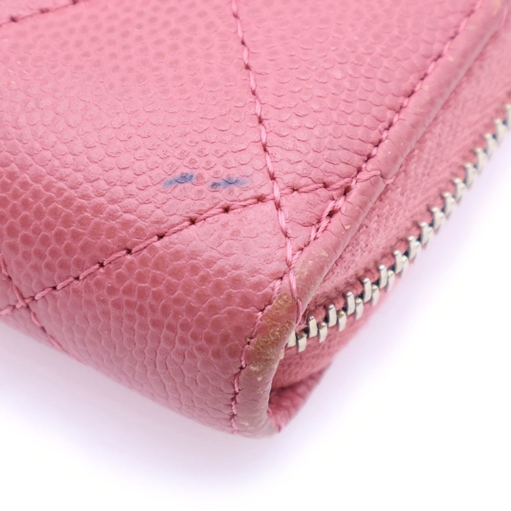 CHANEL(シャネル) マトラッセ コインパース コインケース 財布 ピンク