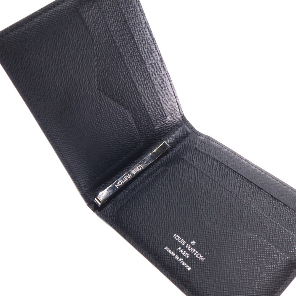 ルイヴィトン マネークリップ ダミエグラフィット ポルトフォイユ パンス　黒 LOUIS VUITTON(ルイヴィトン) ダミエ グラフィット ポルトフォイユ