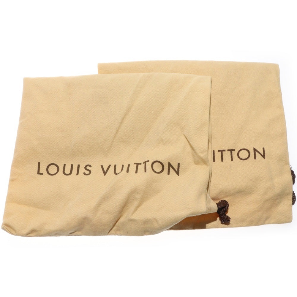 LOUIS VUITTON(ルイヴィトン) パンチングロゴ パテント コンビレザー レースアップ ローカットシューズ スニーカー ホワイト/レッド