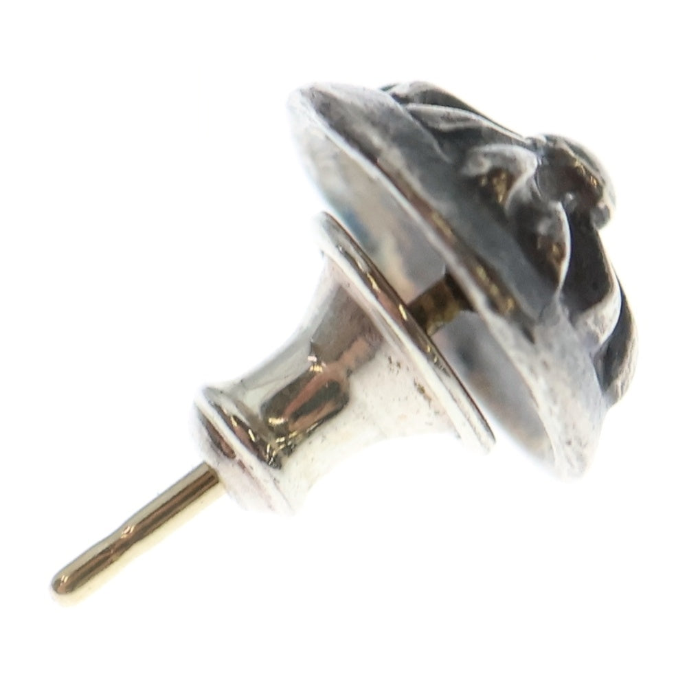 CHROME HEARTS(クロムハーツ) STUD CRSBLL クロスボールスタッドピアス シルバー BCA110