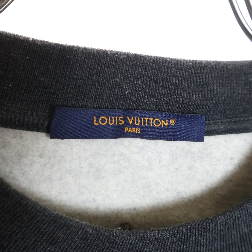 LOUIS VUITTON(ルイヴィトン) 24SS LVロゴ刺繍 クルーネック プル