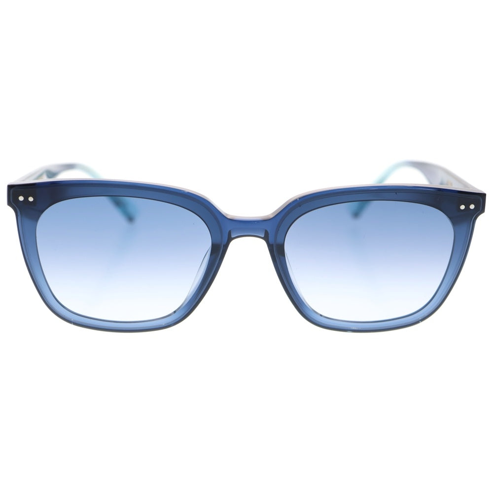 GENTLE MONSTER(ジェントルモンスター) Heizer NC2 テンプルロゴアセテートカラーレンズサングラス ブルー 63□15-146