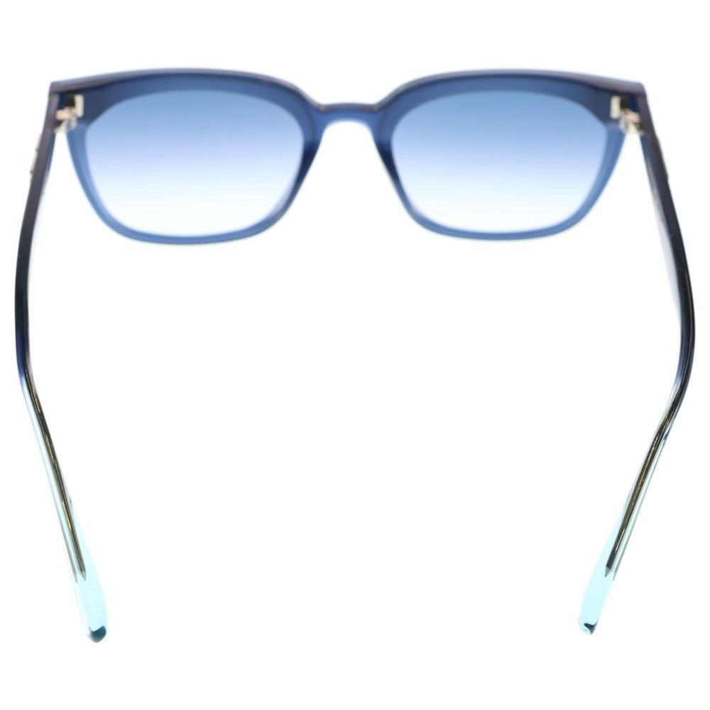 GENTLE MONSTER(ジェントルモンスター) Heizer NC2 テンプルロゴアセテートカラーレンズサングラス ブルー 63□15-146