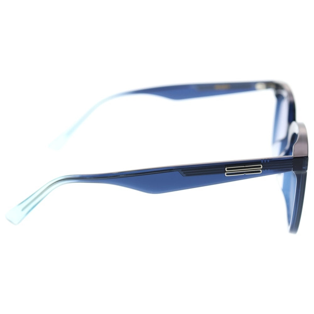 GENTLE MONSTER(ジェントルモンスター) Heizer NC2 テンプルロゴアセテートカラーレンズサングラス ブルー 63□15-146