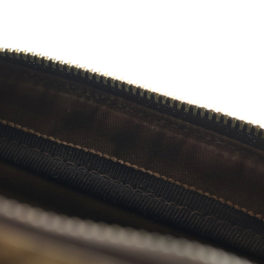 GUCCI(グッチ) GGスプリーム クラッチバッグ セカンドバッグ ベージュ PVC×レザー 201755