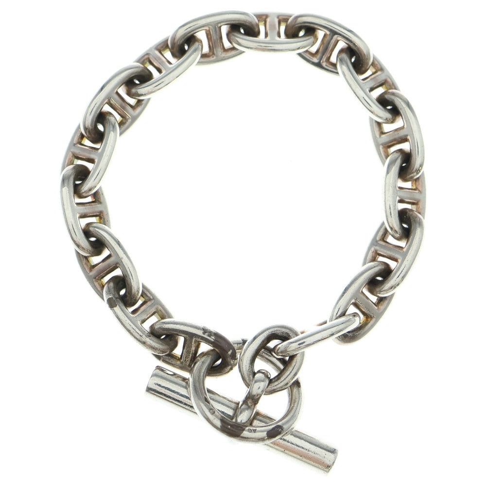 HERMES(エルメス) Chaine d'Ancre MM シェーヌダンクル MM 16コマ Ag925 SV シルバー ブレスレット