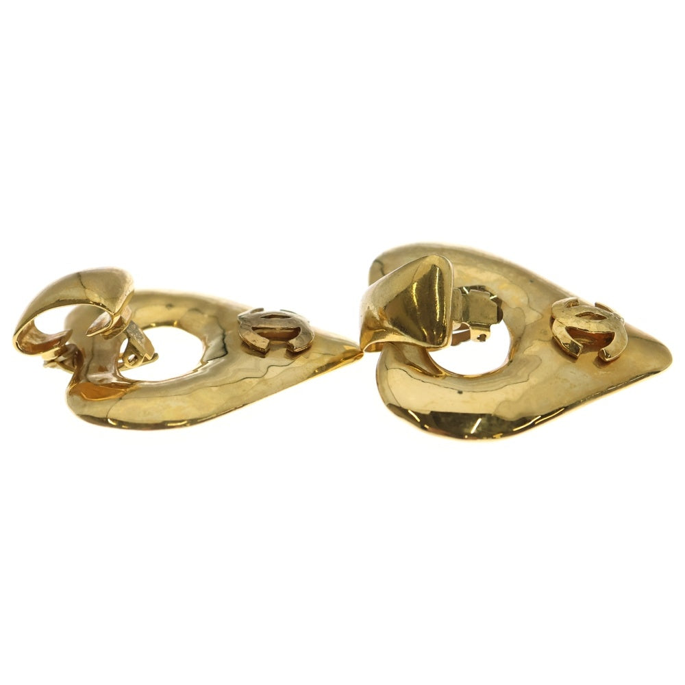 CHANEL(シャネル) ココマーク ハートモチーフ イヤリング GP ヴィンテージ 93P