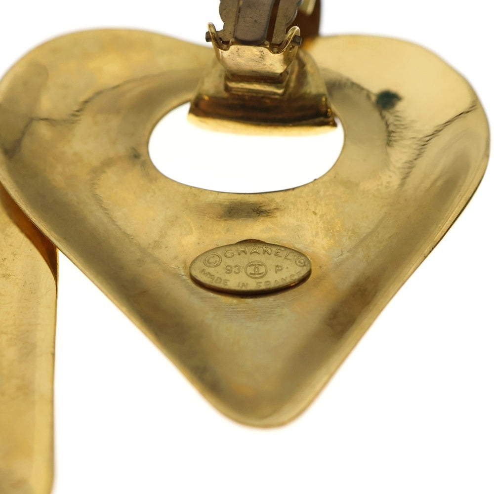 CHANEL(シャネル) ココマーク ハートモチーフ イヤリング GP ヴィンテージ 93P