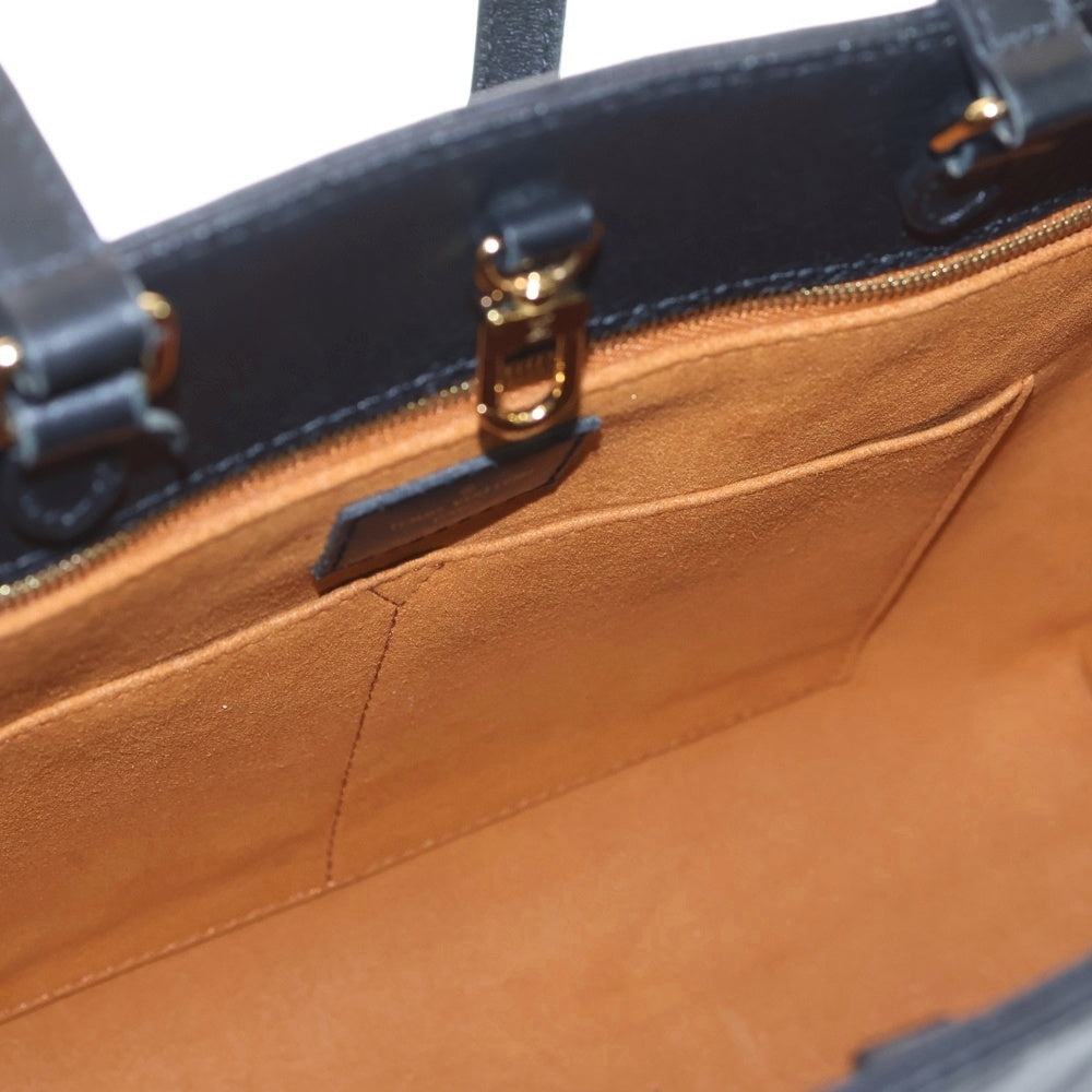 LOUIS VUITTON(ルイヴィトン) モノグラムアンプラント オンザゴーMM トートバッグ ハンドバッグ ブラック ノワール レザー M45595 ゴールド金具 レディース