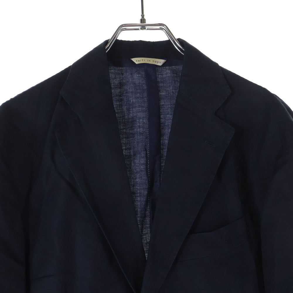 De Petrillo(デ ペトリロ) リネン コットン 3B テーラードジャケット