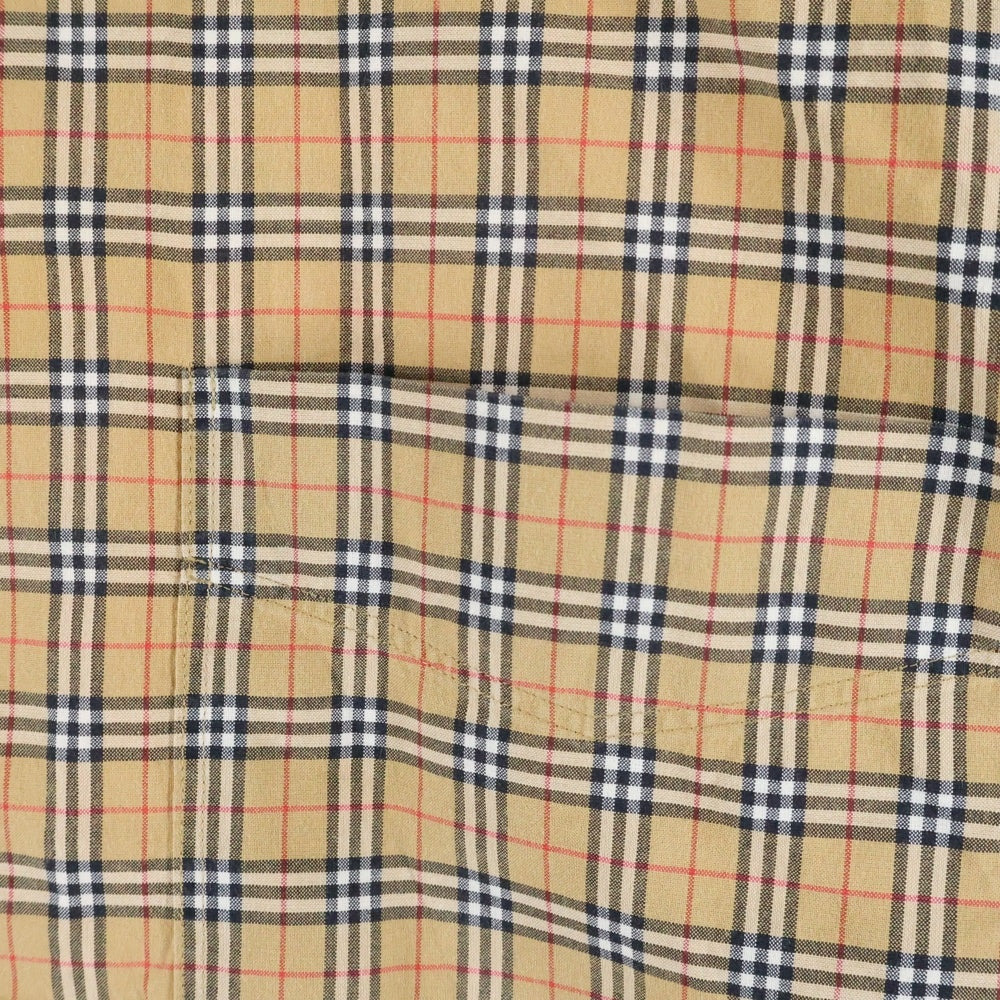 BURBERRY(バーバリー) ノバチェック総柄 ボタンダウン 長袖シャツ