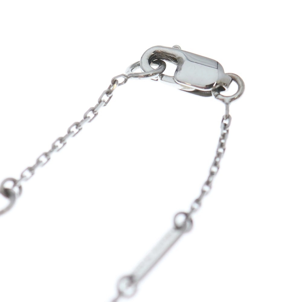 Van Cleef & Arpels(ヴァンクリーフアンドアーペル) スウィートアルハンブラ パピヨン ネックレス ターコイズ ホワイトゴールド Au750WG VCARF80500 ジュエリー レディース