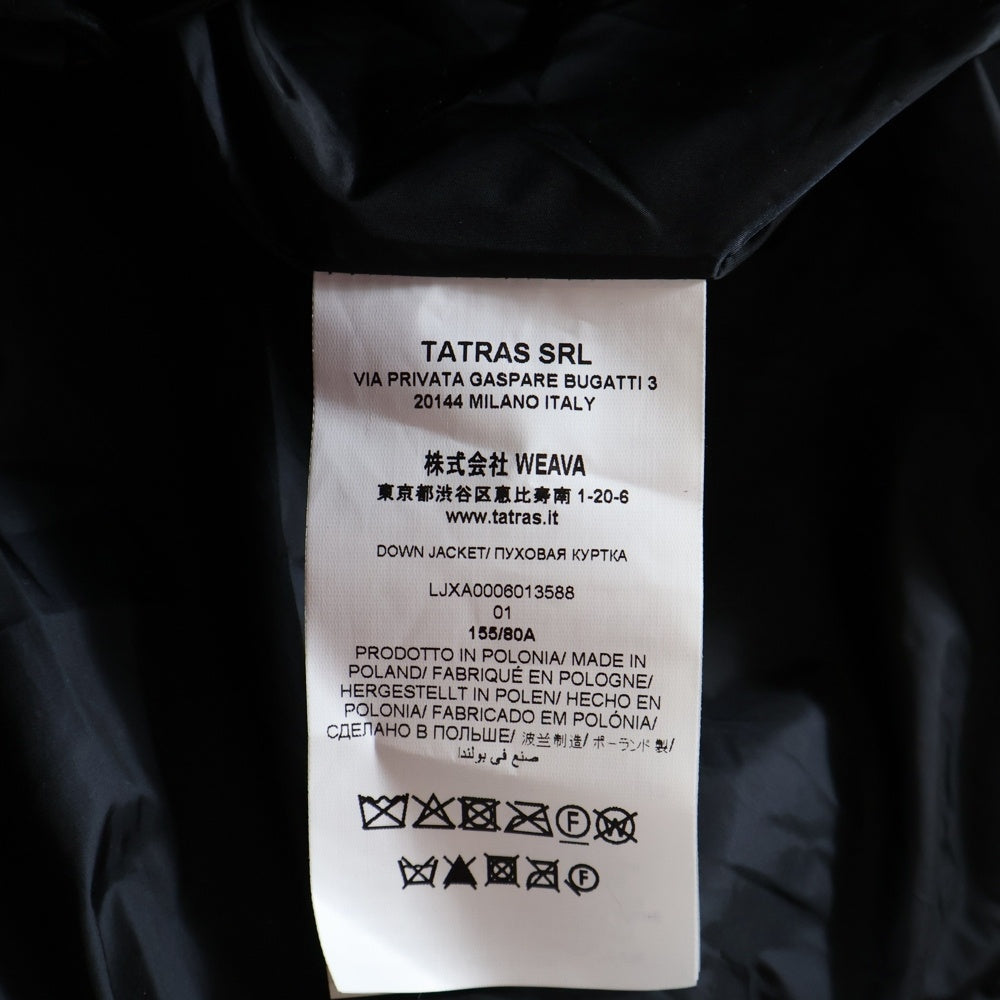 TATRAS(タトラス) SARMA サルマ ロゴワッペン ファーダウンジャケット