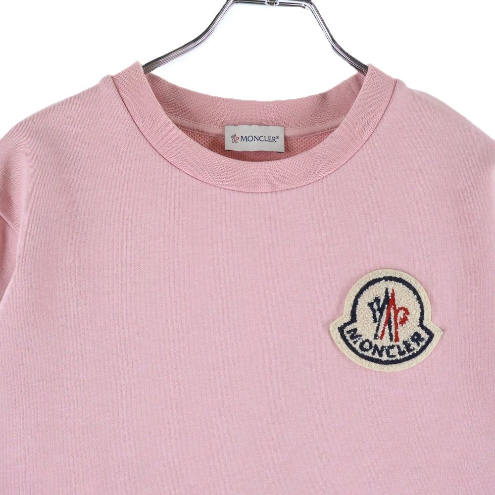 MONCLER(モンクレール) 23AW パイル ワッペンロゴクルーネック プル