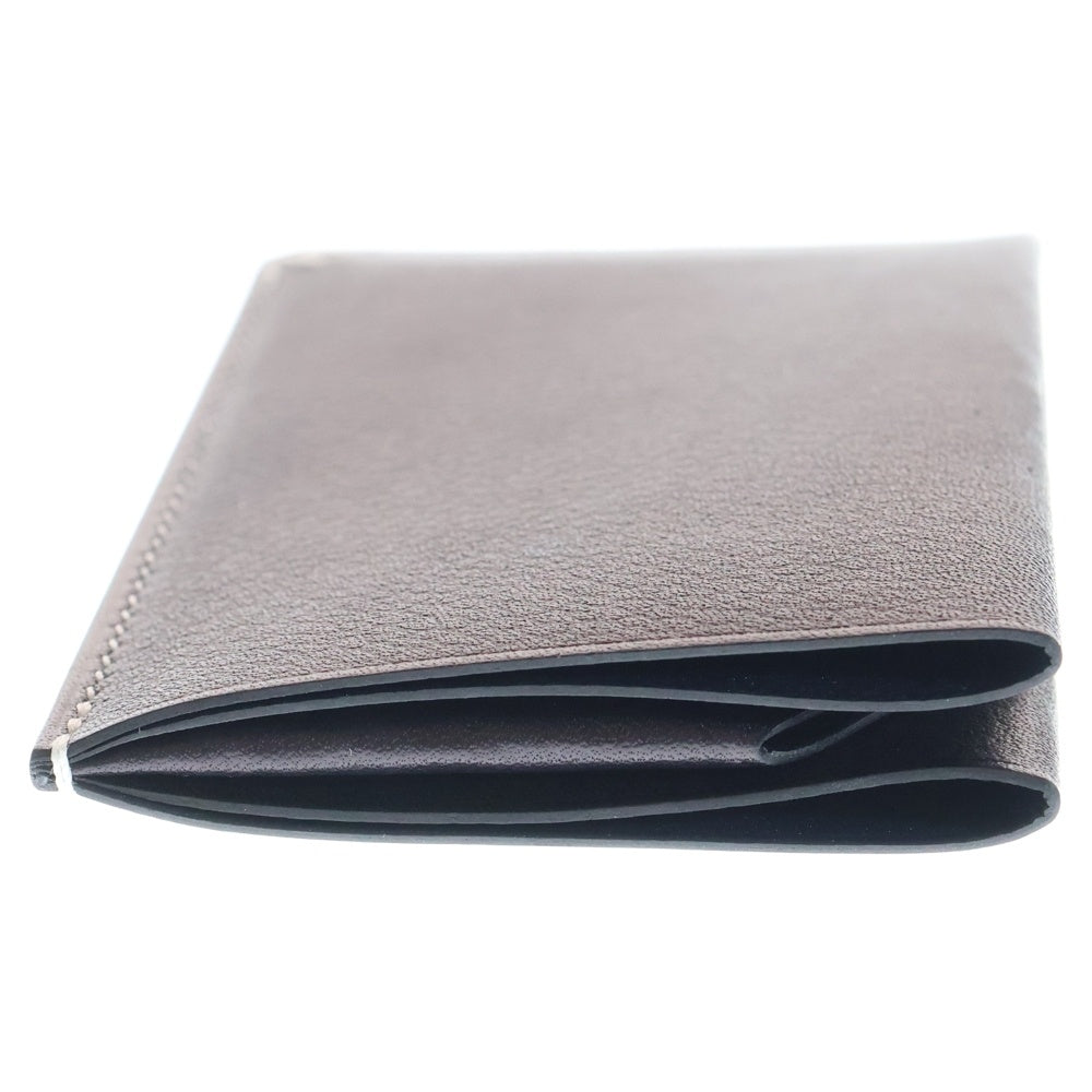 HERMES(エルメス) Hセリエ カードケース 名刺入れ 小物入れ ブルーインディゴ エバーグレイン レザー B刻印 レディース