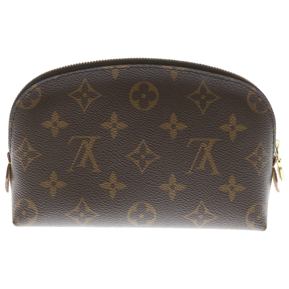 LOUIS VUITTON(ルイヴィトン) モノグラム ポシェットコスメティック ポーチ ブラウン PVCレザー M47515 ICタイプ