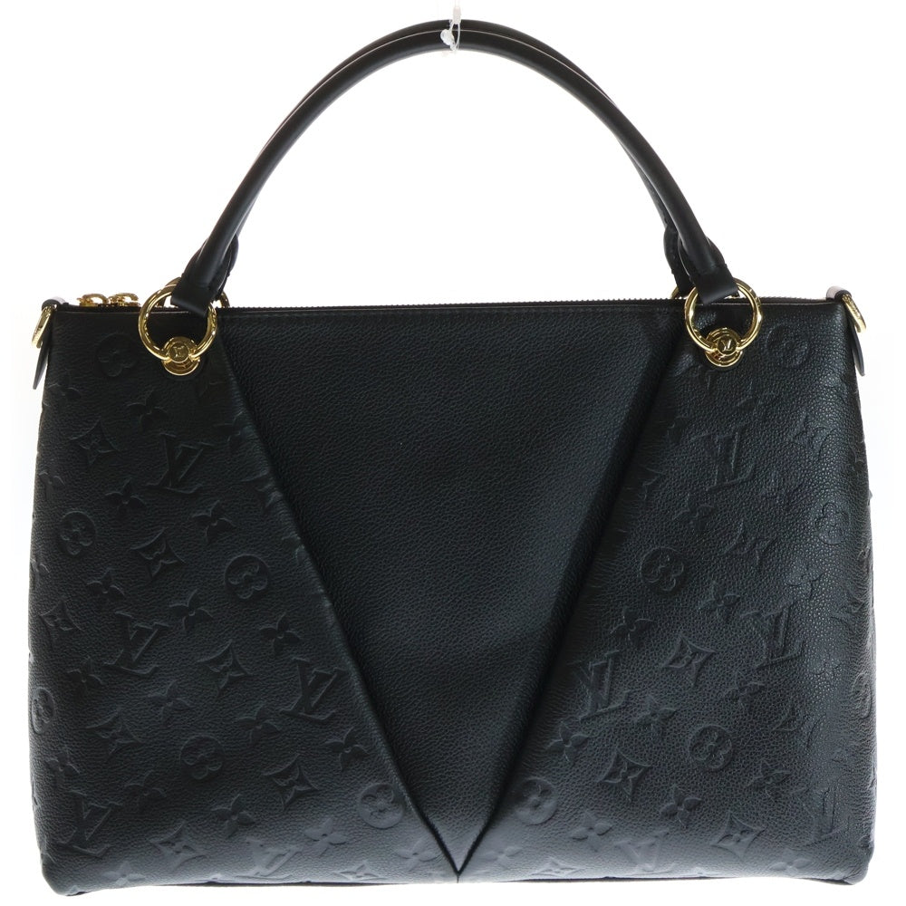 LOUIS VUITTON(ルイヴィトン) VトートMM モノグラム アンプラント レザー 2WAY ハンド トートバッグ ゴールド金具 ブラック M44421 レディース