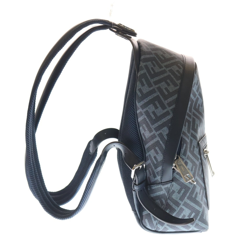 FENDI(フェンディ) ダイアゴナル キオード スモール バックパック グレー レザー 7VZ077 レディース