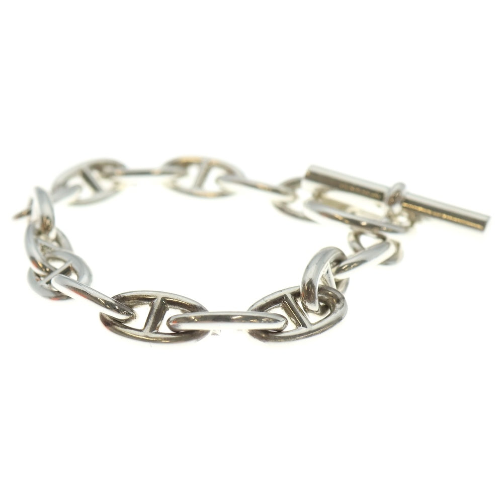 HERMES(エルメス) Chaine d'Ancre GM シェーヌダンクル 15コマ チェーンブレスレット シルバー