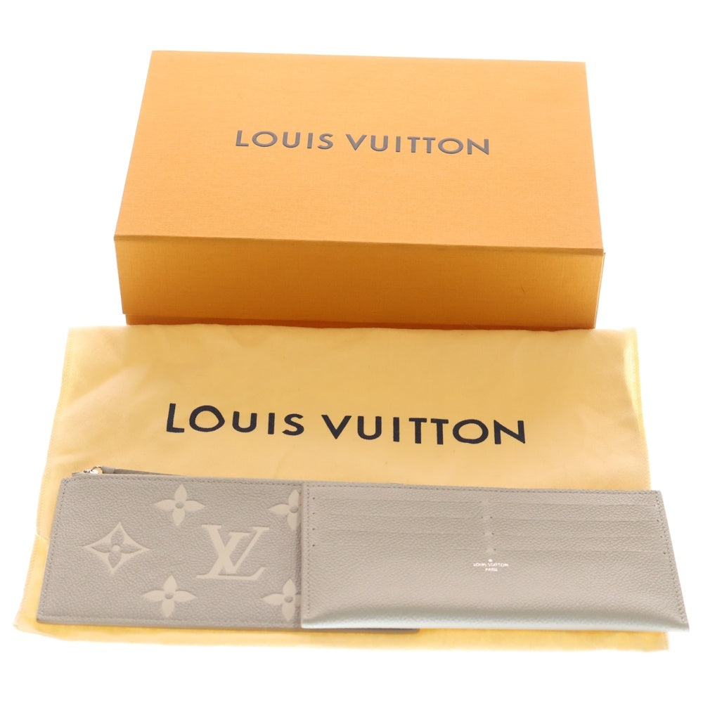 LOUIS VUITTON(ルイヴィトン) チェーンウォレット モノグラム アンプラント ポシェット フェリシー M14227 グレー レディース