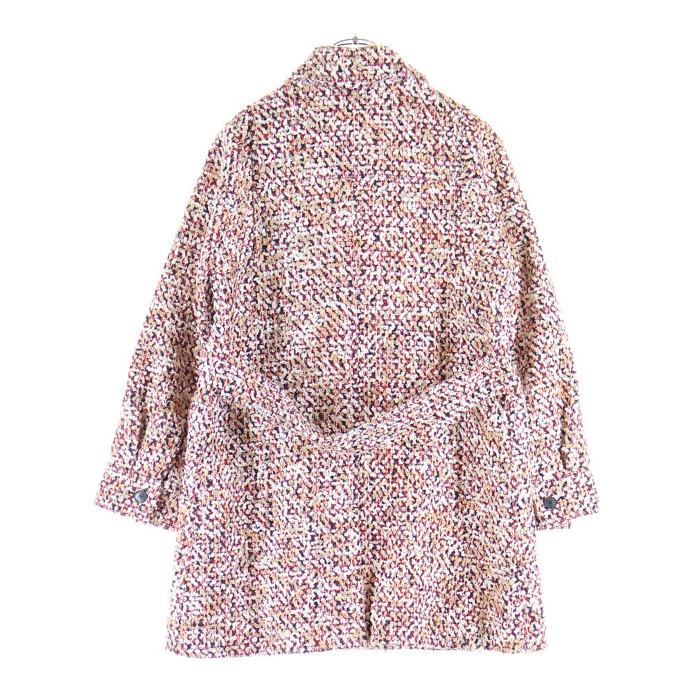 DIOR(ディオール) ロゴボタンロングツイードジャケット マルチカラー レディース 221M06A1000