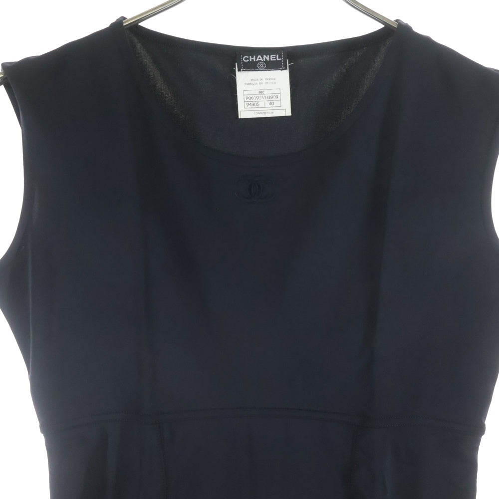 CHANEL(シャネル) 96C ココマークワンポイント ワンピース ブラック レディース