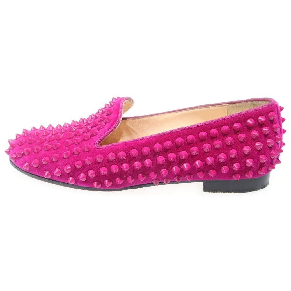 CHRISTIAN LOUBOUTIN(クリスチャンルブタン) ローラーボーイ スタッズ スリッポン シューズ レディース