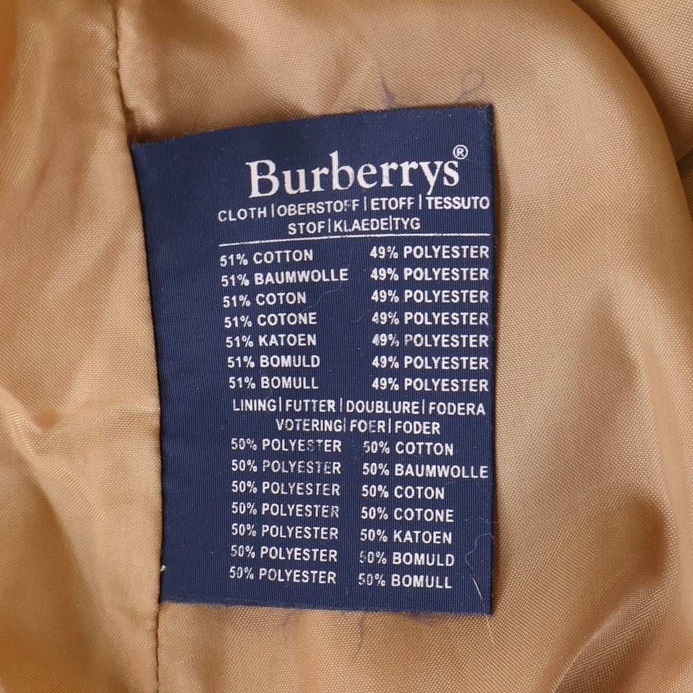 BURBERRYS(バーバリーズ) オーバーサイズ ステンカラーコート ベージュ