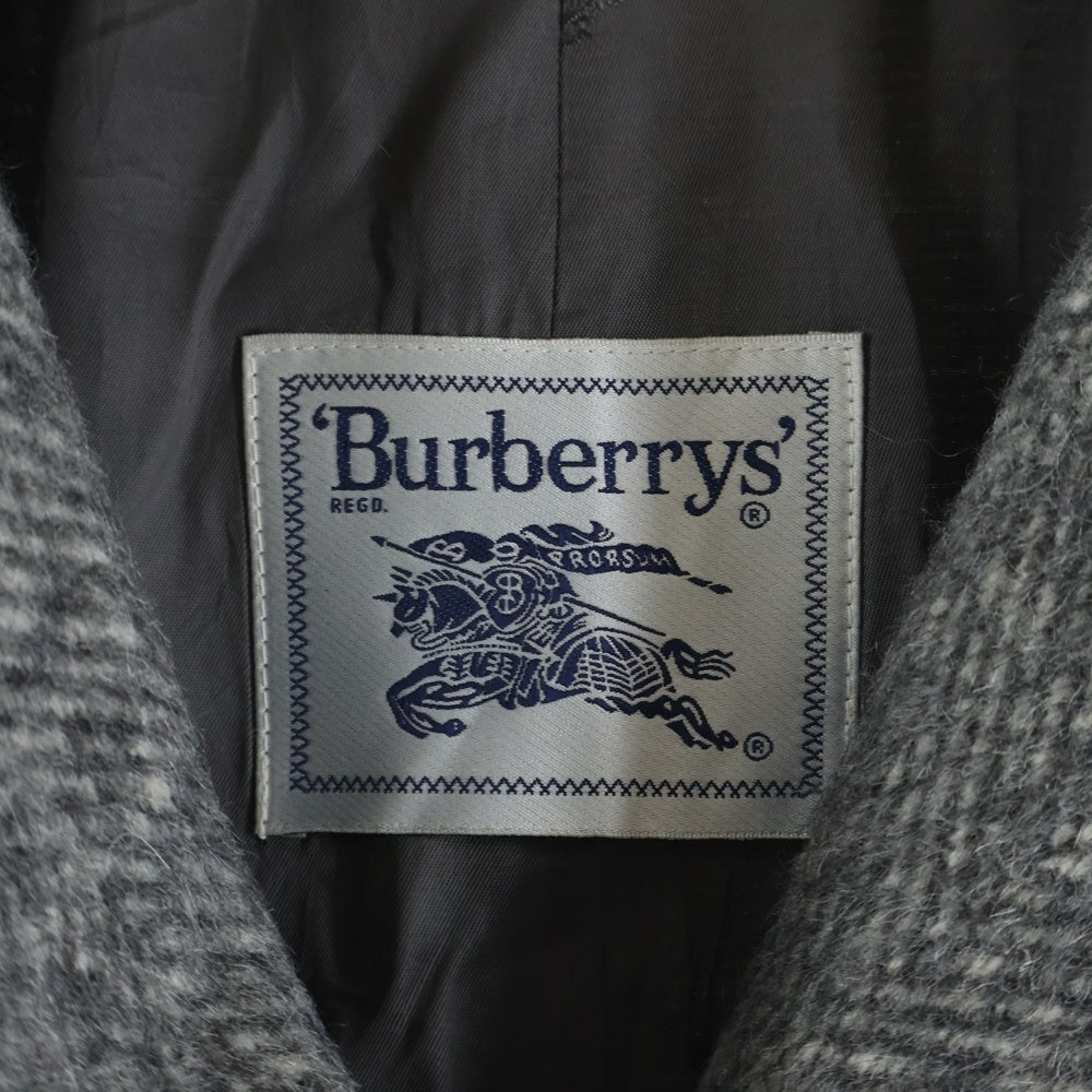 BURBERRYS(バーバリーズ) ウールアルパカステンカラーコート グレー レディース