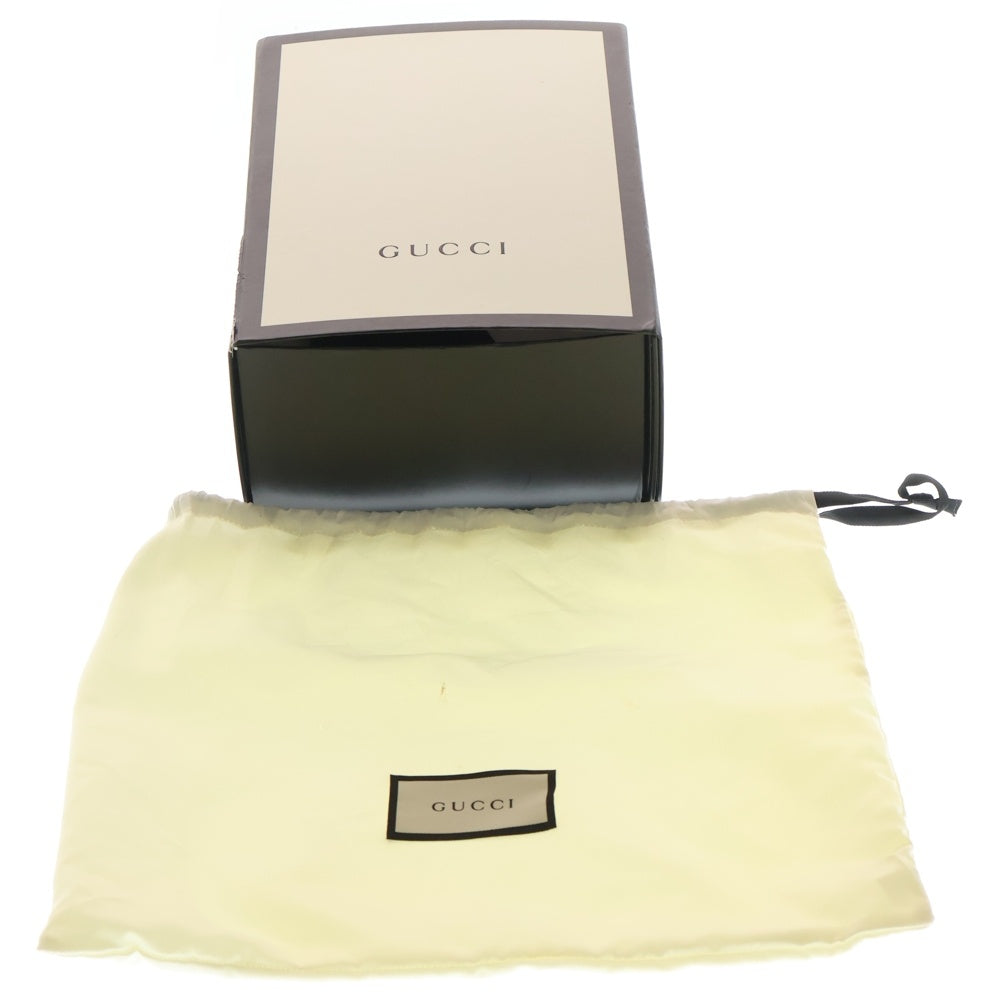 GUCCI(グッチ) GGマーモント ショルダーバッグ ホワイト/ネイビー レザー 447632 レディース