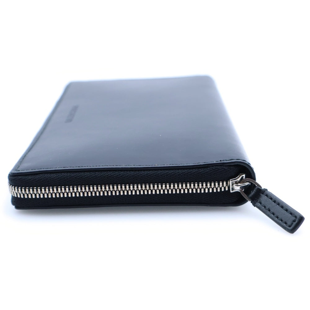 BALENCIAGA(バレンシアガ) コンチネンタルウォレット ラウンドファスナー長財布 ブラック レザー 664041