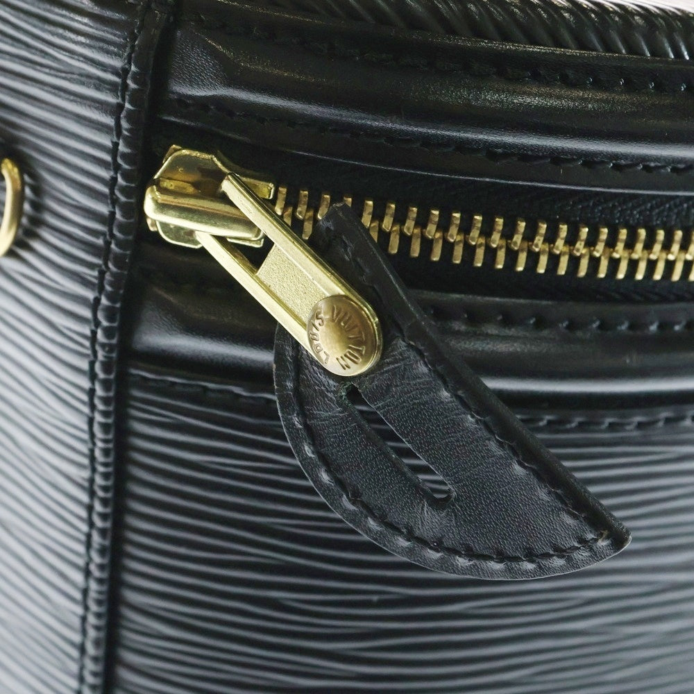 LOUIS VUITTON(ルイヴィトン) エピ カンヌ バニティバッグ レザーハンドバッグ ブラック M48032 レディース