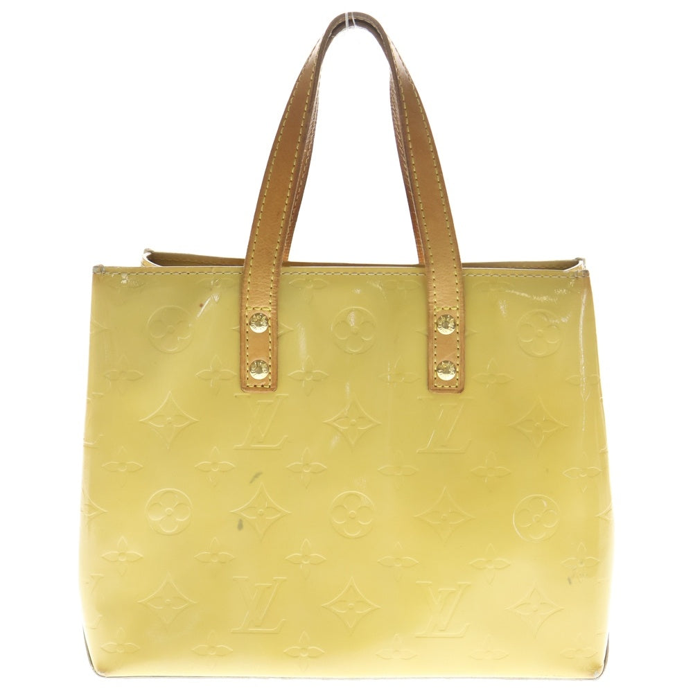 LOUIS VUITTON(ルイヴィトン) ヴェルニ リードPM ハンドバッグ パテントレザー イエロー M91144