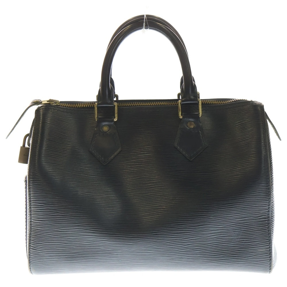LOUIS VUITTON(ルイヴィトン) エピ スピーディー30 ミニボストンバッグ レザー ブラック M59022 レディース