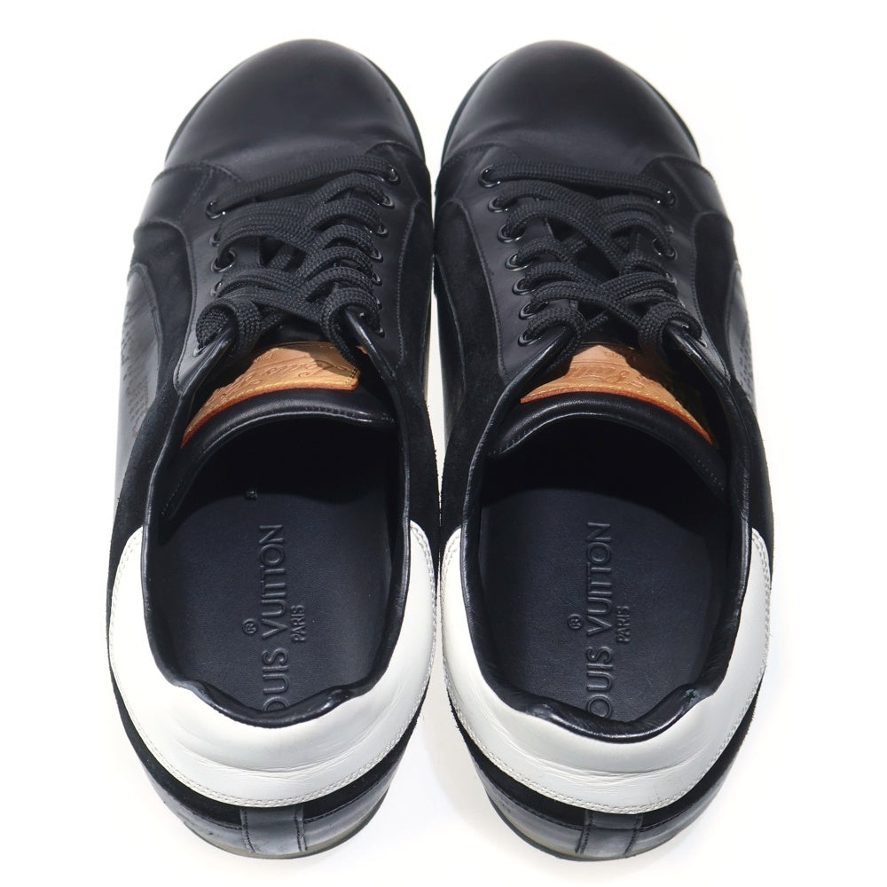 LOUIS VUITTON(ルイヴィトン) パンチングロゴ ローカットスニーカー ブラック LI0039