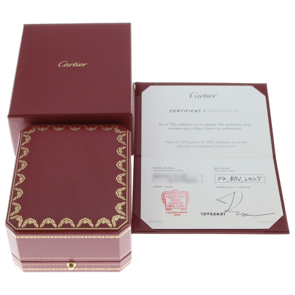 Cartier(カルティエ) ジュストアンクル イヤリング ダブル ピアス イエローゴールド Au750YG B8301528 ジュエリー レディース