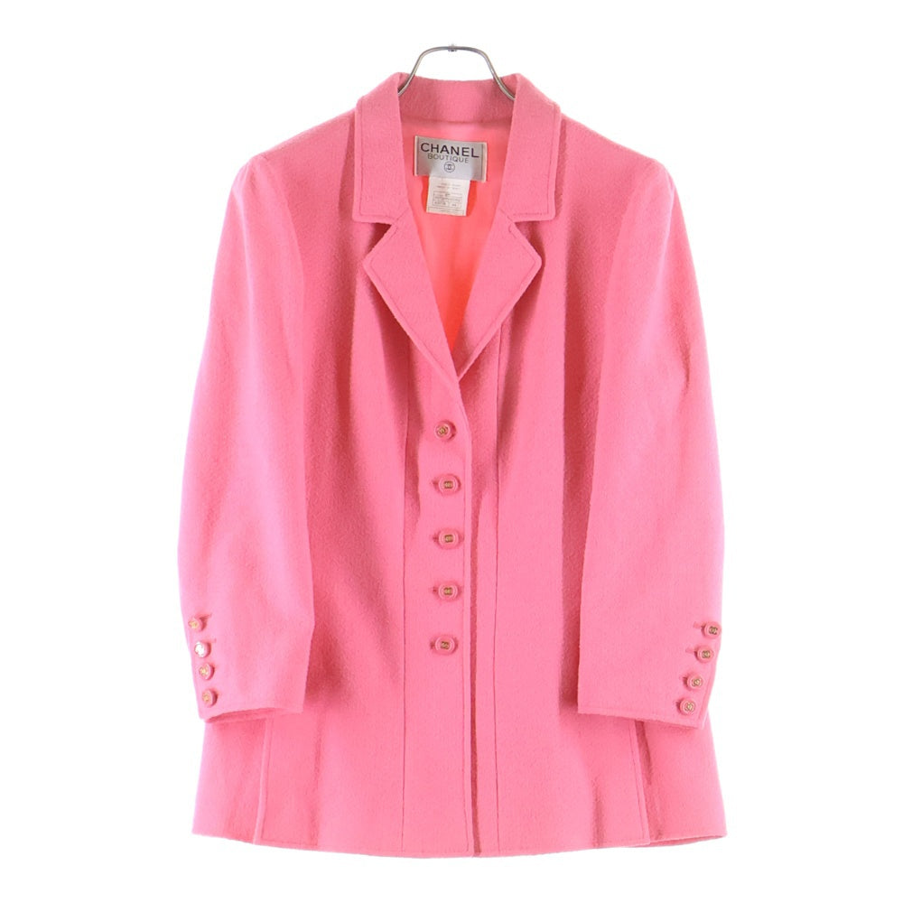 CHANEL(シャネル) ココマークボタン ジャケット ピンク レディース