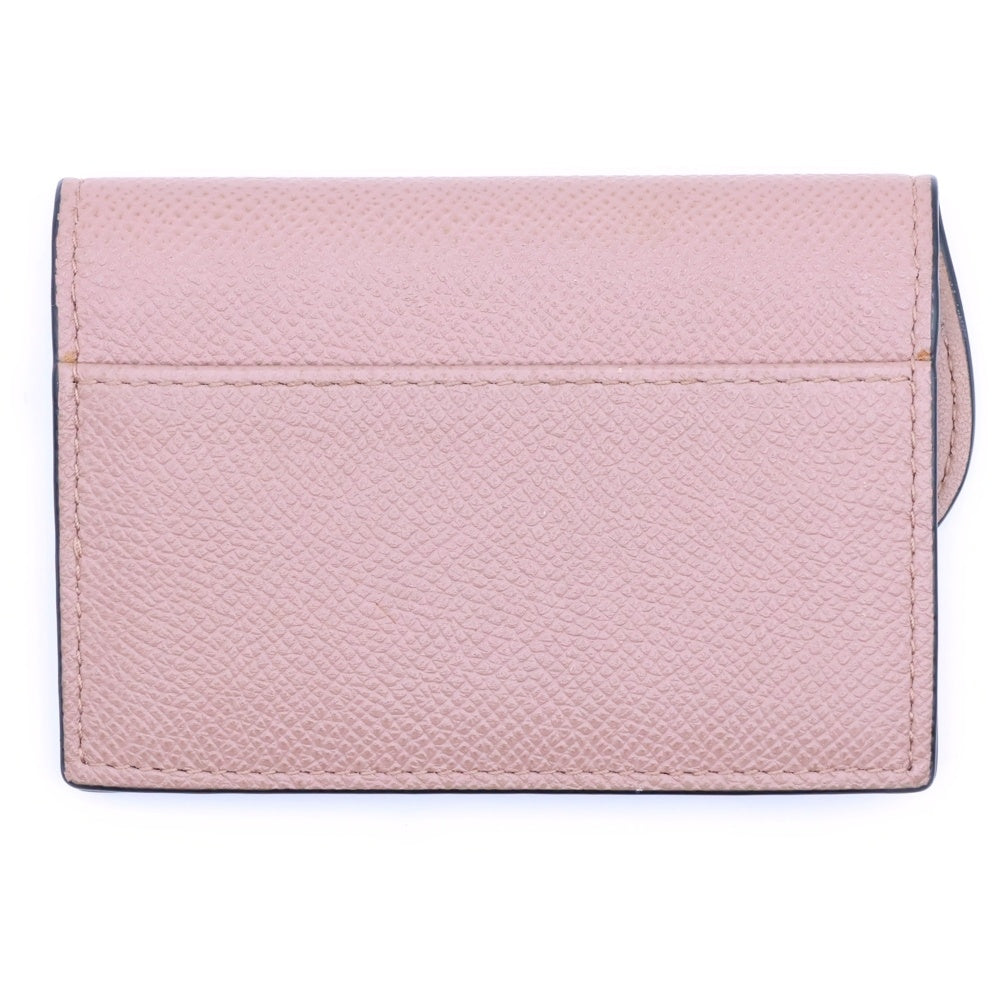 Christian Dior(クリスチャンディオール) サドル カードケース ピンク レザー レディース