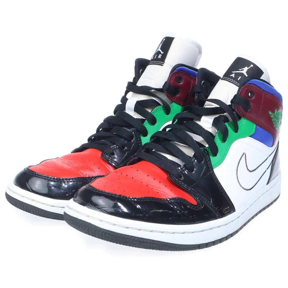 NIKE(ナイキ) WMNS AIR JORDAN 1 MID SE DB5454-001 ウィメンズ エアジョーダン1 ミッドカット スニーカー マルチ DB5454-001 レディース