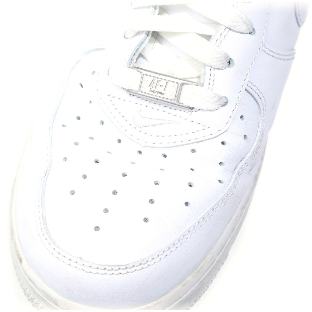 SUPREME(シュプリーム) ×NIKE AIR FORCE 1 LOW ナイキ エアフォース ローカットスニーカー ホワイト CU9225-100