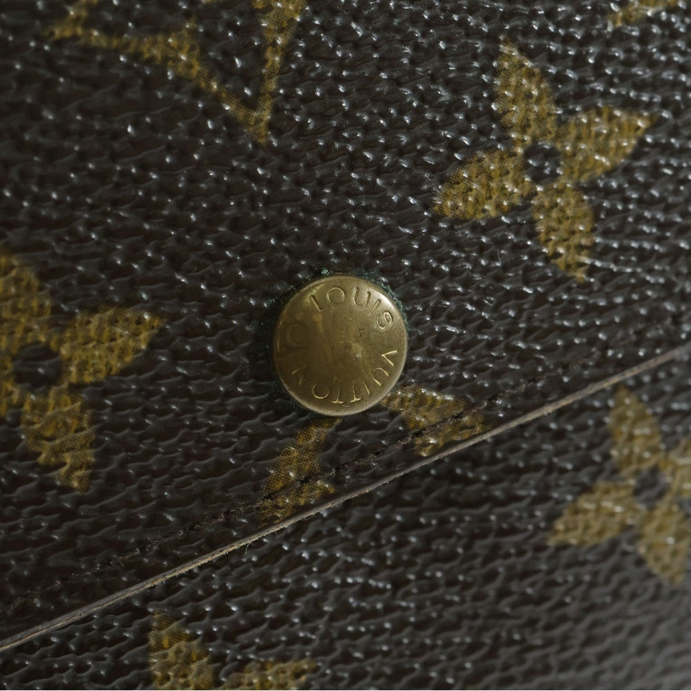 LOUIS VUITTON(ルイヴィトン) モノグラム ポシェット ポルトモネクレディ 二つ折り長財布 ブラウン M61726
