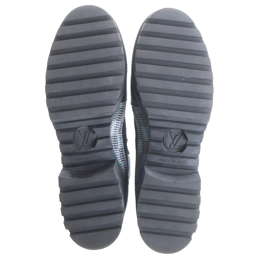 LOUIS VUITTON(ルイヴィトン) ローリエートライン モノグラムレースアップブーツ ブラック M10945